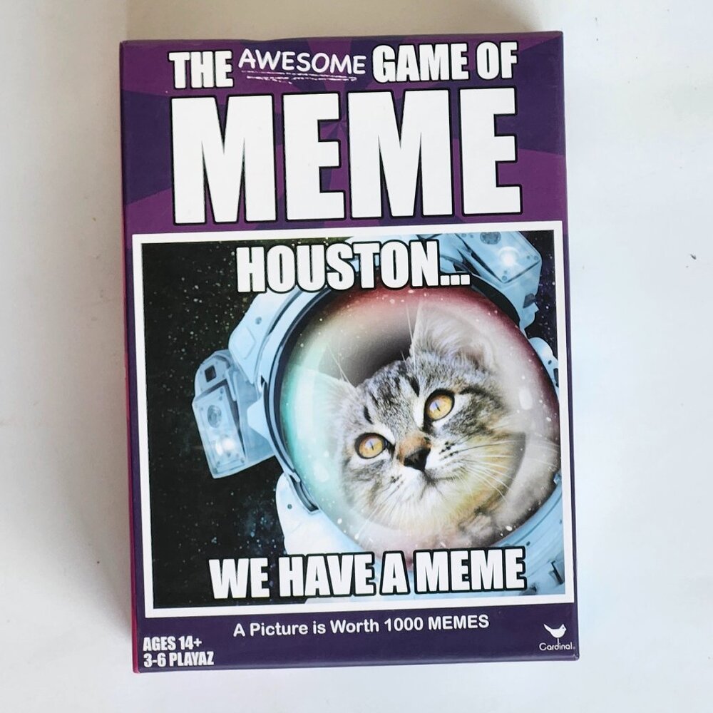 Cardinal Games The Awesome Game of Meme Card Game - Ages 14+ | 3-6 players